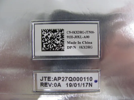 682-1 кришка матриці  AP27Q000110 0KXDRG для DELL Inspiron 17 5748 5749 5747 7577 5587  оригінал З аукціону