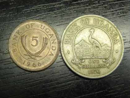 фото, Монети Уганди (старий шилінг)