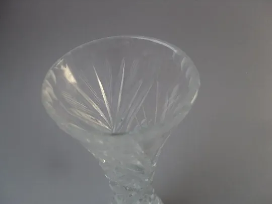 Ваза вазочка хрусталь высота 14,5 см №10329 Характеристики