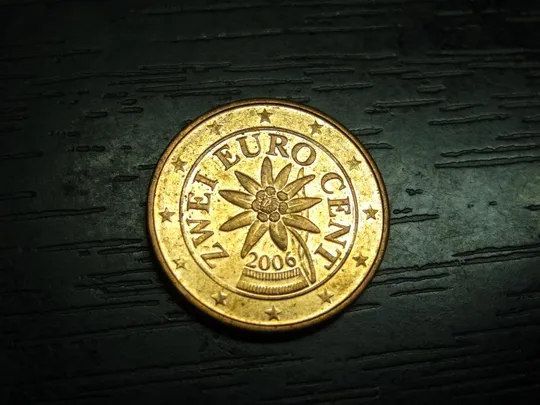 2 євроцента 2006 Австрія Ціна