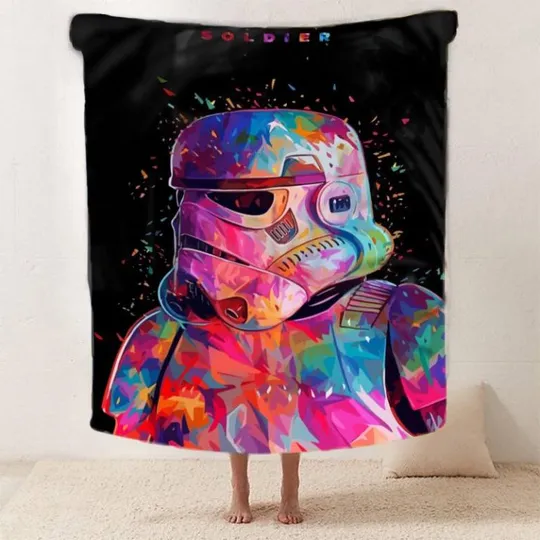 Купити Плед 3D SOLDIER 2561_B 12009 135х160 см