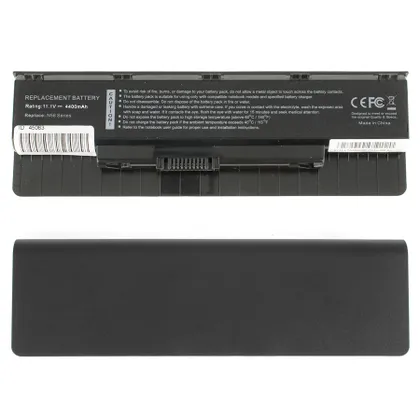 фото, Батарея для ноутбука ASUS A32-N56 (N46, N56, N76 series) 10.8V 4400mAh Black
