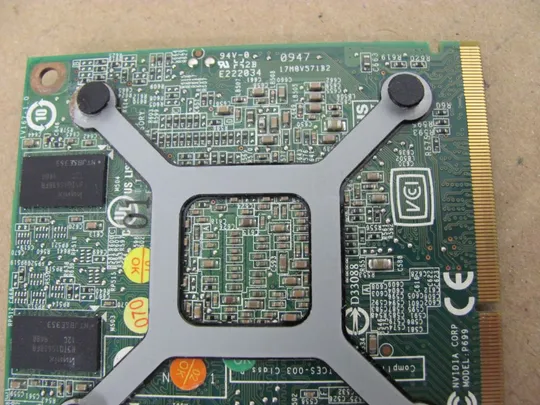 номер0522-15 відеокарта Nvidia P699 GeForce GT 240M 1GB MXM для TERRA 1772 MSI GX740 MS-1727 оригінал Характеристики