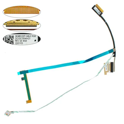 фото, Шлейф матриці для ноутбука Lenovo (Thinkpad: E14 Gen 2-ARE, GE480) 30pin LED