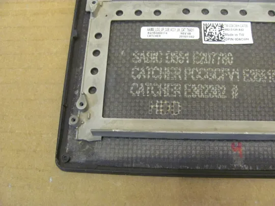 номер0914-6 Кришка панель палмрест AQ1U1000114 0D6CWH для Dell XPS 15 9560 Precision 5520 оригінал в Україні