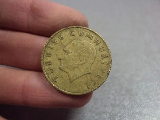 монета турция 500 лир 1989 №9358 З аукціону