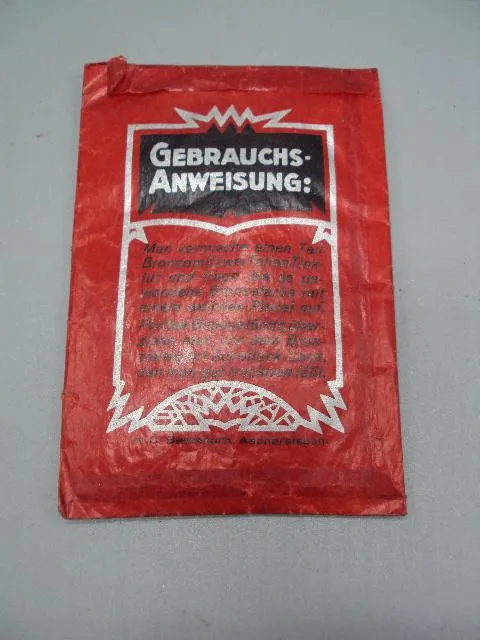 Пакетик с наполнением Лаковая бронза Карл Шленк Нюрнберг Schlenk's lackbronzen Carl Schlenk №13511 Характеристики