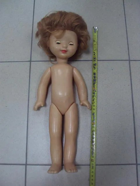 Кукла Инна Ворошиловград с голубыми глазами 40 см ссср №3006 Ціна