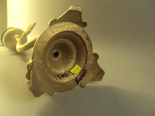 Подсвечник рыба рыбка бронза высота 23 см (№ 1538) Де купити