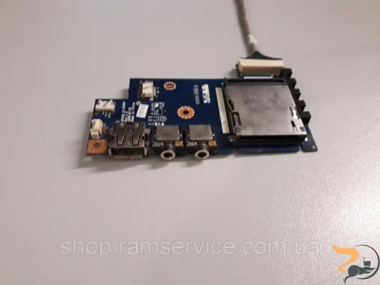 USB, Audio, Card Reader роз'єми для ноутбука ABook ULV135W, LS-5501P, б/в Ціна