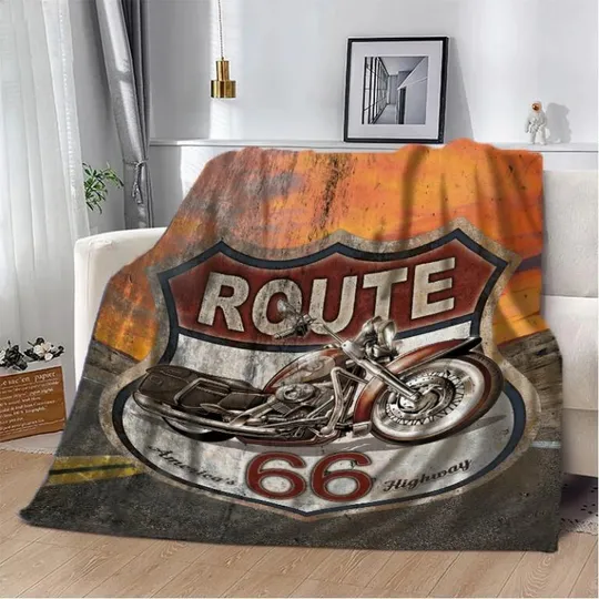 Плед 3D Route 66 20222329_B 10605 135х160 см Ціна