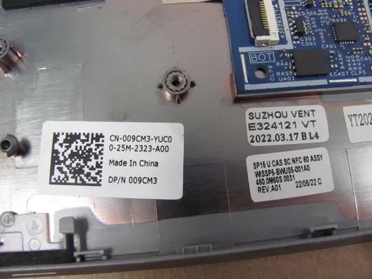 864-8 Кришка панель палмрест  009CM3 460.0M60S.0031 для DELL  latitude 5520 5530 Precision 3560 3570 оригінал Інструкція