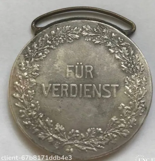 Купити Великое герцогство Баден." Серебряная" медаль за заслуги, Фридрих II, Сталь.ОЧЕНЬ редкая.RRRRRRR.