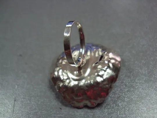 Кольцо аметист цветок цветочек авторская работа серебро 925 проба Украина 18,18 г 17-17,5 р №11914 Характеристики