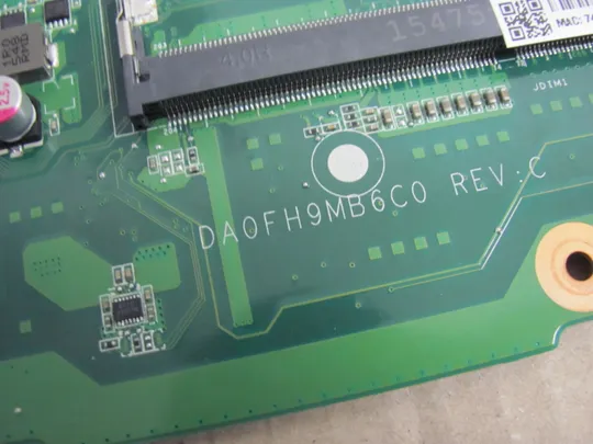 418-19 материнська плата DA0FH9MB6C0 i3-5005U SR27G  для  FUJITSU  A555  оригінал З аукціону