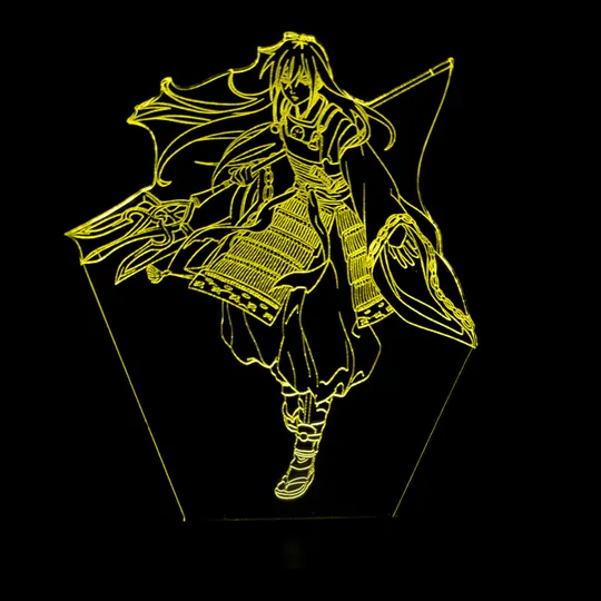 Акриловий світильник-нічник Шева-кун жовтий tty-n000950 Ціна