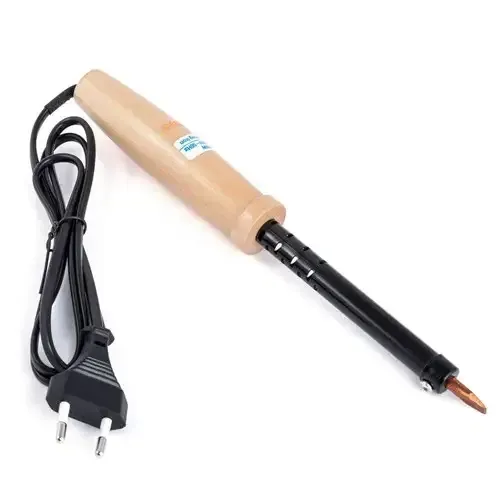 Паяльник із дерев&#039;яною ручкою WDB-80W, 220V Ціна