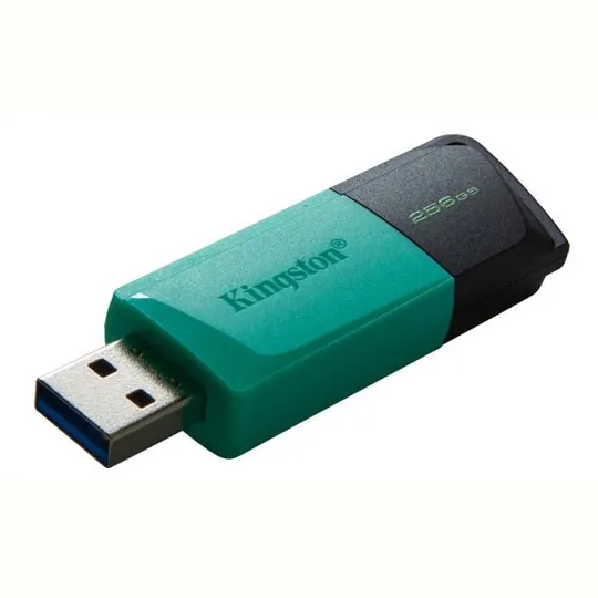 Флеш-накопитель USB3.2 256GB Kingston DataTraveler Exodia M Black/Teal (DTXM/256GB) Ціна