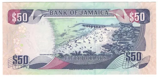 Купити 50 доларів 2007 року UNC Ямайка