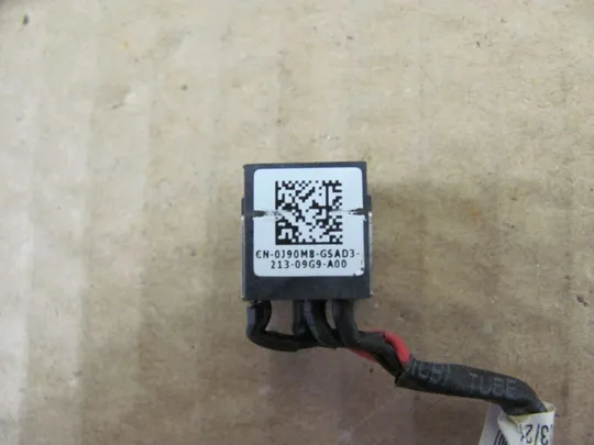 номер0027-23 роз'єм живлення Роз'єм зарядки Гніздо живлення Штекера живлення Зарядний порт Роз'єм адаптера живлення power connector  0J90M8 для Dell Latitude E6420 оригінал З аукціону