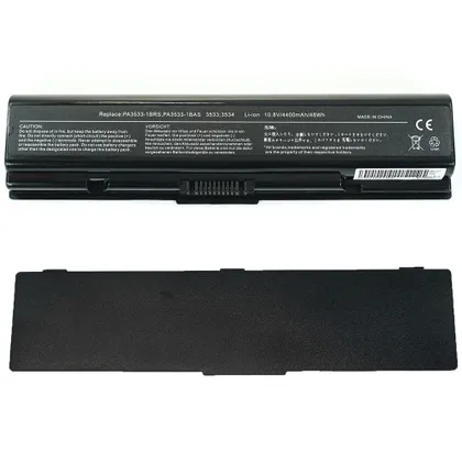 фото, Батарея для ноутбука Toshiba PA3534 (A200, A215, A300, A350, A500, L300, L450, L500) 10.8V 4400mAh Black