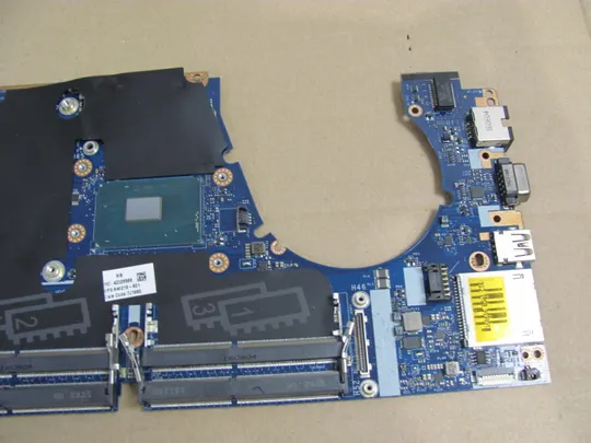 609-25 материнська плата APW50 LA-C381P 848219-001 SR2FQ  i7-6700HQ для HP EliteBook ZBOOK 15 G3  оригінал З аукціону