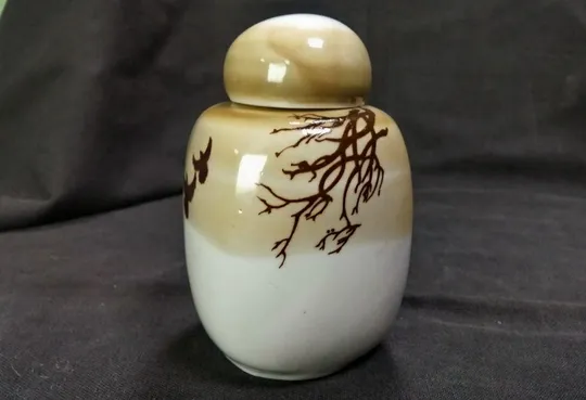 Банка для специй чая советский фарфор с рисунком в восточном стиле Полонное ЗХК чайница Ціна