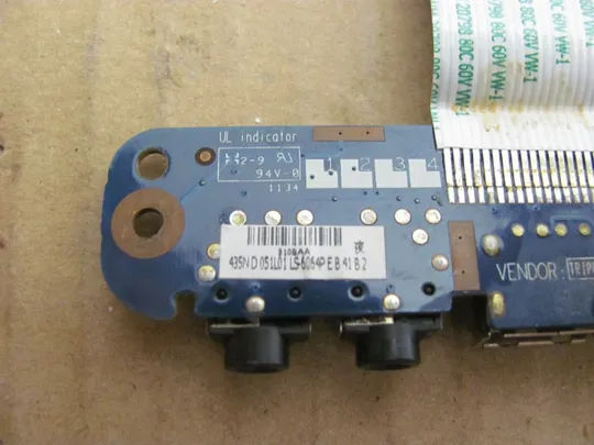 495-27 USB AUDIO плата LS-6064P для Toshiba Satellite P750 A660 A665 P750 P755 оригінал Де купити