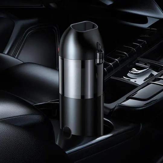 Купити Автомобильный пылесос Usams Mini Handheld Vacuum Cleaner Geoz Series US-ZB234-Black 65 Вт черный