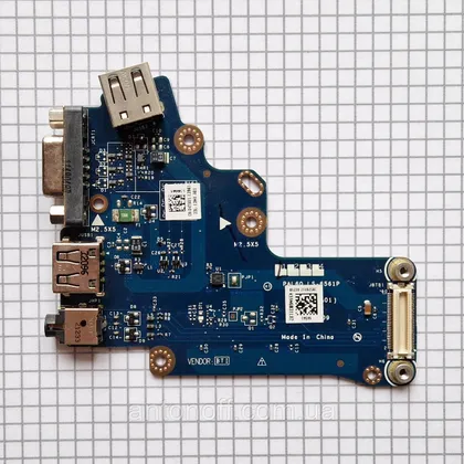 фото, VGA USB плата PAL60 LS-6561P 0V7001 / Dell Latitude E6520 для ноутбука оригінал