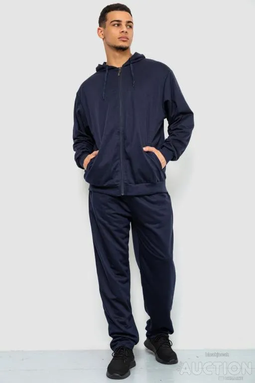 Купити Спорт костюм женский, цвет темно-синий, 244R9112