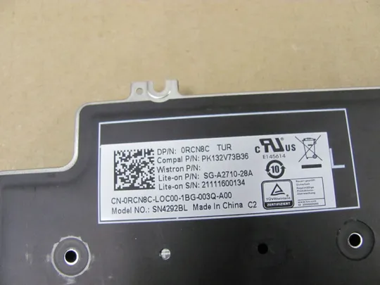 номер0861-13 клавіатура робоча з підсвіткою 0NN0MK 0RCN8C 0MH9MJ  для Dell Precision  7550 7750 7560 7760 оригінал Недорого