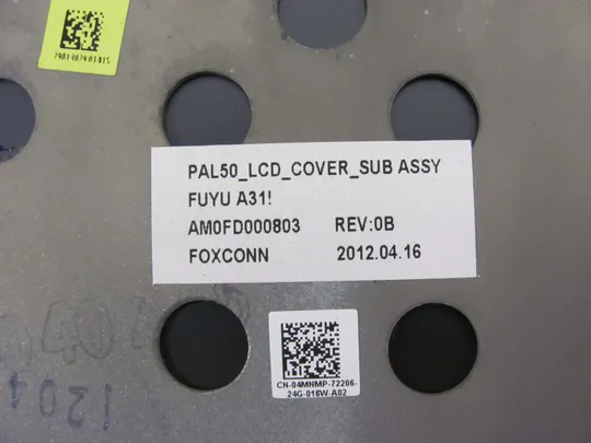 375-4 кришка матриці 04MNMP AM0FD000803 для DELL LATITUDE E6420 оригінал Характеристики