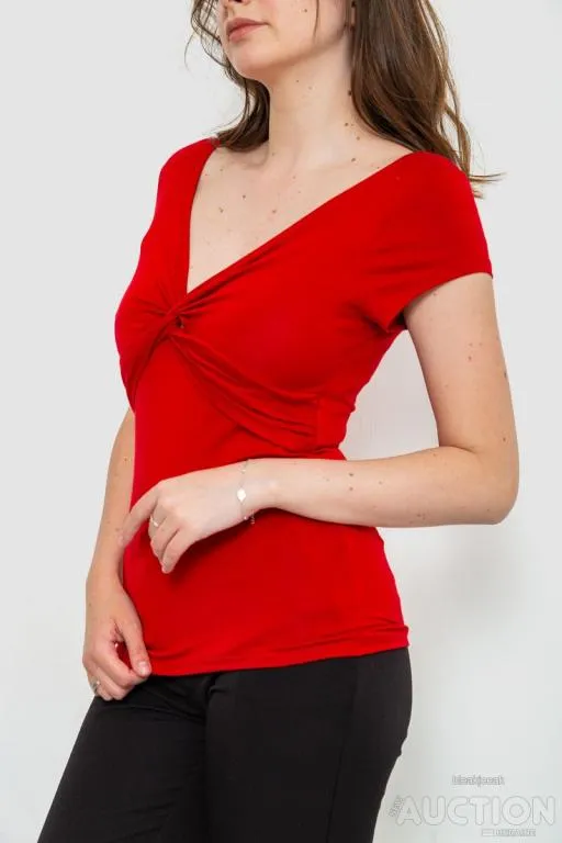 Футболка женская, цвет красный, 186R606 З аукціону