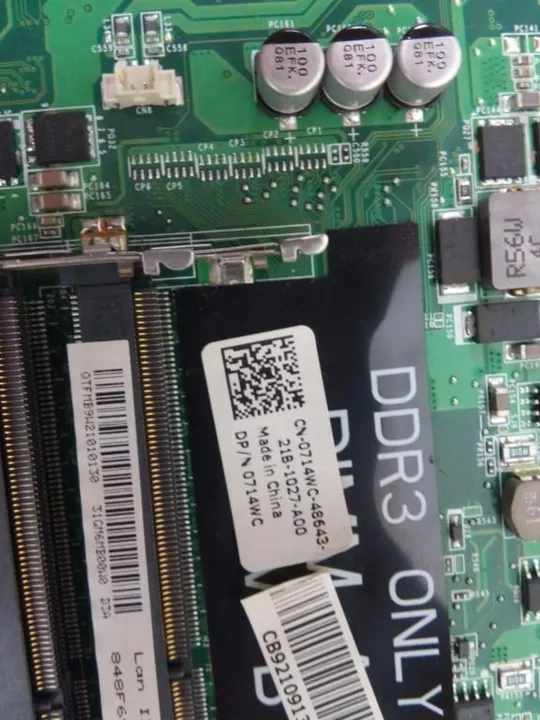 номер0010-12 материнська плата DAGM6CMB8D0 0714WC для Dell XPS 15 L501X L502X оригінал Продаж