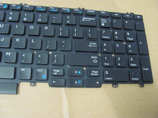 номер0076-4 клавіатура 00DK60  для Dell Precision 7530 7540 M7540 7730 7740  оригінал Продаж