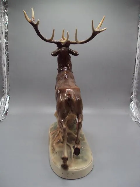 Купити Фигура фарфор статуэтка Германия Hertwig with co олень высота 43 см под реставрацию №63