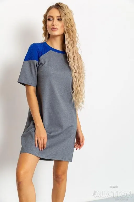 Купити Платье, цвет серо-синий, 167R791