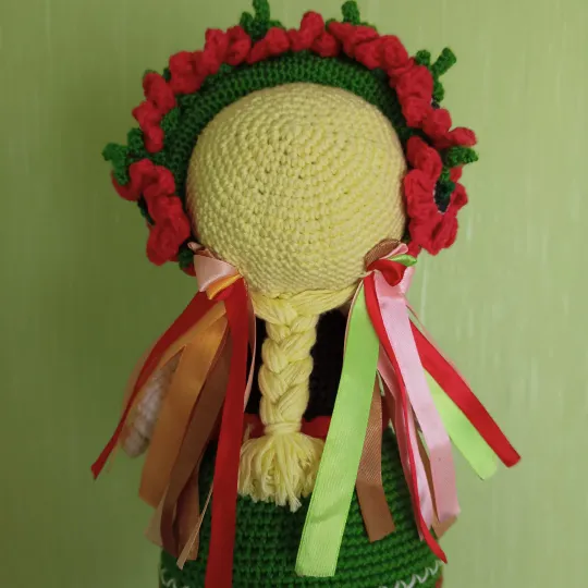 Лялька україночка ручної роботи З аукціону