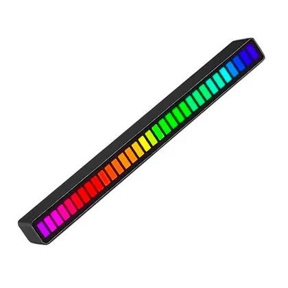 фото, Светильник музыкальный эквалайзер 32 LED USB, D-08-RGB
