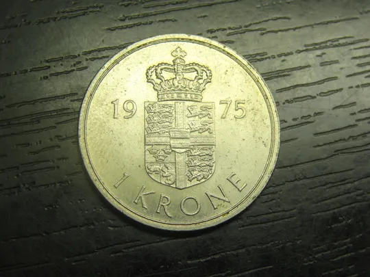 1 крона 1975 Данія Ціна