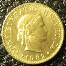 5 рапенів 1982 Швейцарія Ціна