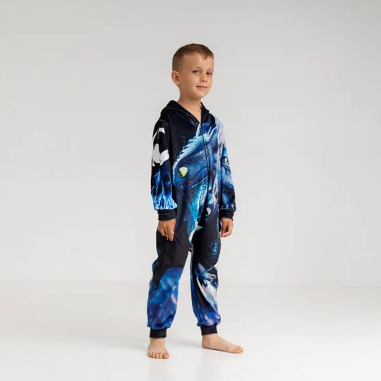 Купити Кигуруми для детей до 3 лет 3D Беззубик 3877_0_92 16980 92 см