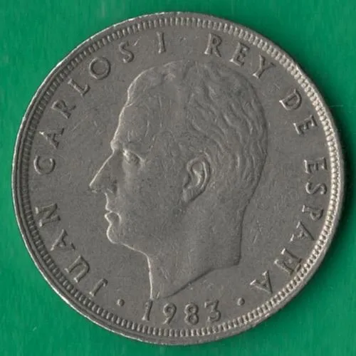 Купити 25 песет 1983 року Іспанія [М]