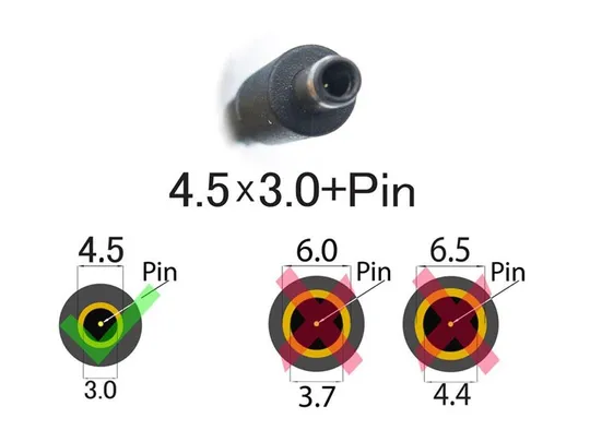 Купити Блок питания для Dell Vostro 14: 3458, 3459, 5459 (19.5V 2.315A 45W (4.5*3.0+pin)) ORIGINAL