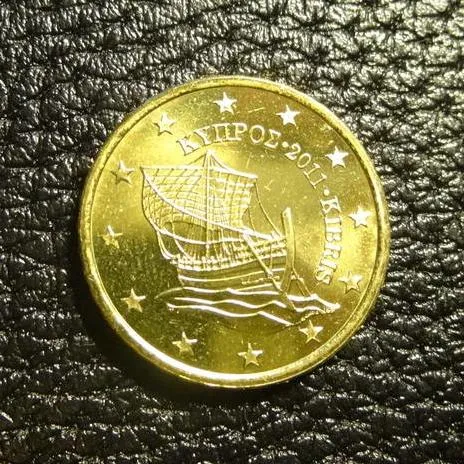 10 євроцентів 2011 Кіпр UNC рідкісна Ціна