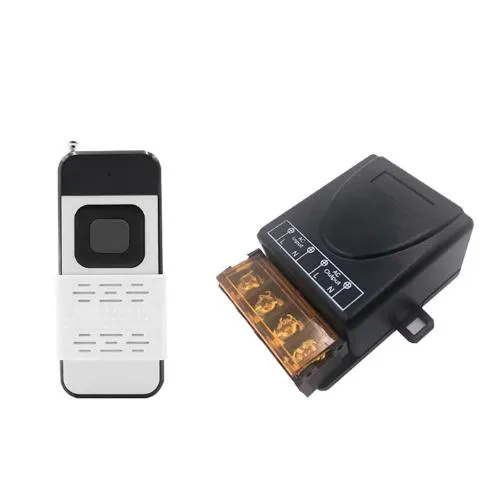 1-канальное беспроводное реле 220В 30А 433МГц до 1000м, пульт ДУ 1кн Ціна