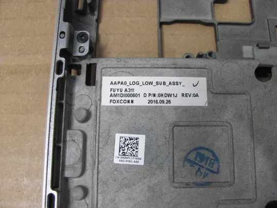 номер0903-4 Кришка дно піддон корпуса AM1DI000601 0HDW1J для Dell Precision 7510 7520 оригінал Характеристики