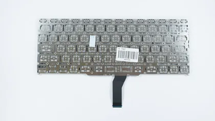 фото, Клавіатура для ноутбука APPLE (MacBook Air: A1370, A1465 (2011-2015)) rus, black, SMALL Enter