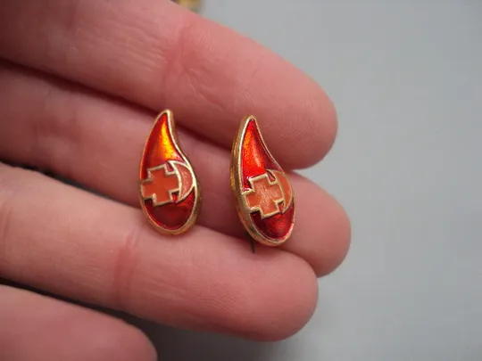 Купити Знак донор ссср капля капелька лот 2 шт №17097